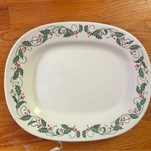 very nice Christmas platter